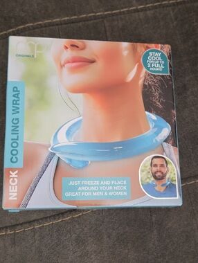 Neck Cooling Wrap - Light Blue